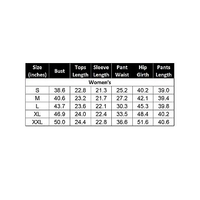 Women's Christmas Family Matching Pajama Set Long Sleeve Elk Snow Striped Xmas Party Lounge Set