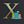 Black Letter X