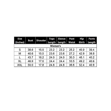 Women's Halloween Matching Cute Pumpkin Print Long Sleeve Top with Pants Family Pajama Sets