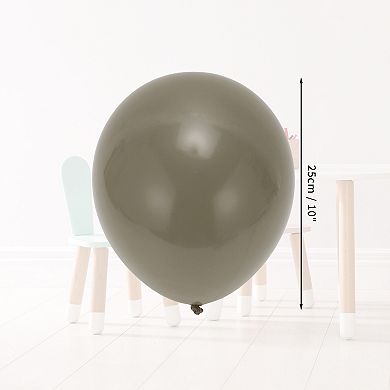 20 Pcs Latex Party 10-inch Round Helium Balloons for Party Backdrop Decorations