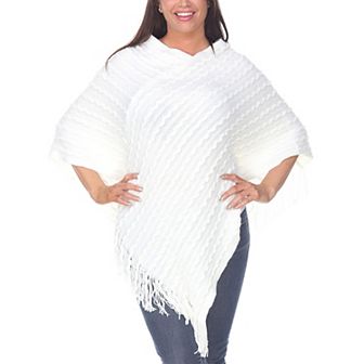 Women’s Lightweight Textured Knit Poncho