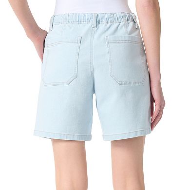 Women's Gloria Vanderbilt Patch Pocket Jean Shorts
