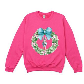 Nutcracker Wreath Coquette - Women's Graphic Sweatshirt