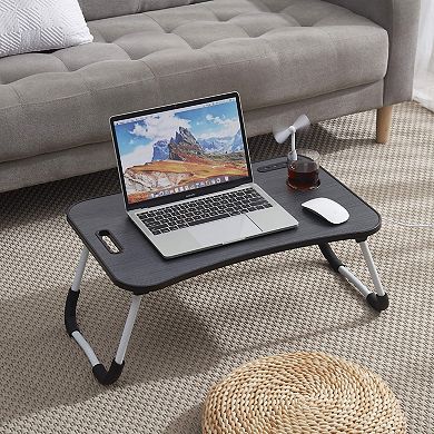 Nestl Fur Reading Pillow with Laptop Lap Desk
