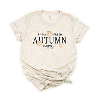 S.W.Smiley Farm Fresh Autumn Harvest - Women's Short Sleeve Graphic T-Shirt