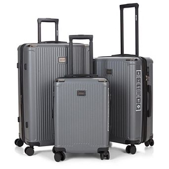 Yuma 3 pc Luggage Set with Expandable Hard Shell