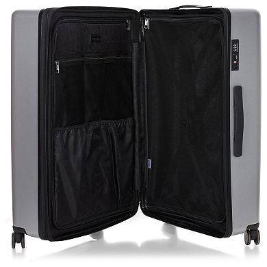 Logo 3 Piece Luggage Set with Expandable Hard Shell