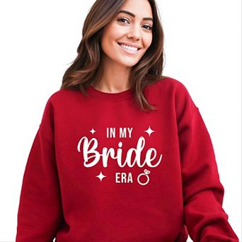 In My Bride Era Sparkles - Womens Sweatshirt