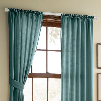 Spring-Loaded Tension Curtain Rod - Adjustable, No Drilling, Heavy-Duty Steel