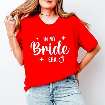 In My Bride Era Sparkles - Womens Short Sleeve Tee