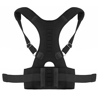 Unisex Posture Corrector Magnetic Lumbar & Upper Back Support Belt for Shoulder & Pain Relief