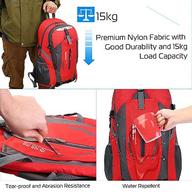 36L Waterproof Outdoor Backpack Travel Hiking Camping Daypack Knapsack