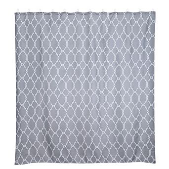 Waterproof Printed Shower Curtain 70x70 in Polyester Fabric with 12 Hooks for Bathtub or Stall