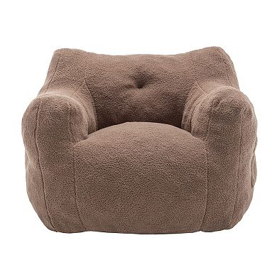 Bean Bag Sofa Chair with Armrests, Lazy Sofa for Adults