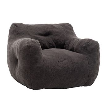 Bean Bag Sofa Chair with Armrests, Lazy Sofa for Adults