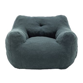Bean Bag Sofa Chair with Armrests, Lazy Sofa for Adults