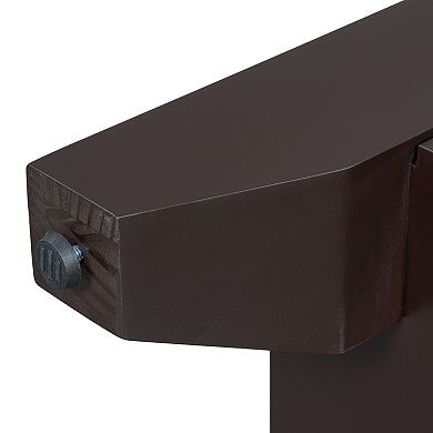 55.4" Entryway Console Table with Three Storage Drawers