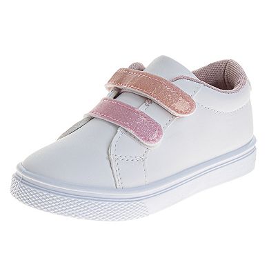 Laura Ashley Hook & Loop Kids Casual Sneakers