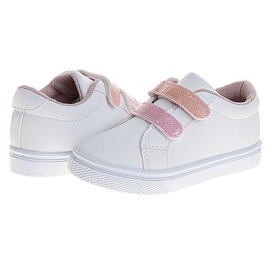 Laura Ashley Hook & Loop Kids Casual Sneakers