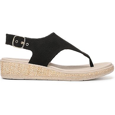 LifeStride Beachy Women's Raffia Thong Sandals