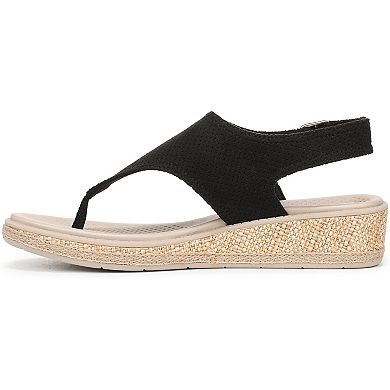 LifeStride Beachy Women's Raffia Thong Sandals