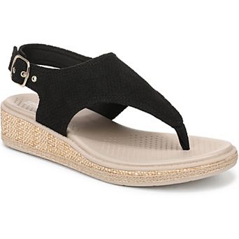 LifeStride Beachy Women's Raffia Thong Sandals