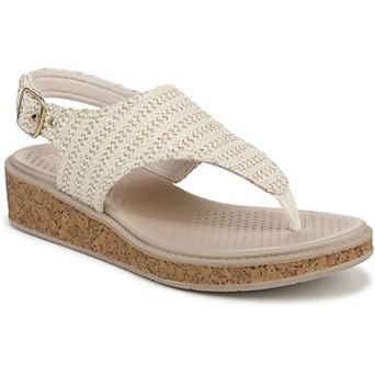 LifeStride Beachy Women's Raffia Thong Sandals