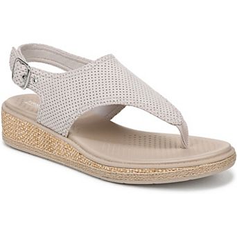 LifeStride Beachy Women's Raffia Thong Sandals