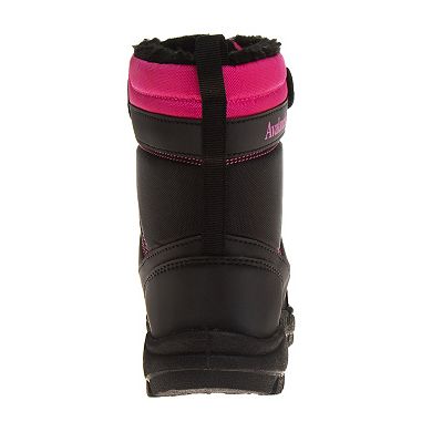 Avalanche Kids Weatherproof Warm Lined Heavy Duty Anti-Slip Snow Boots