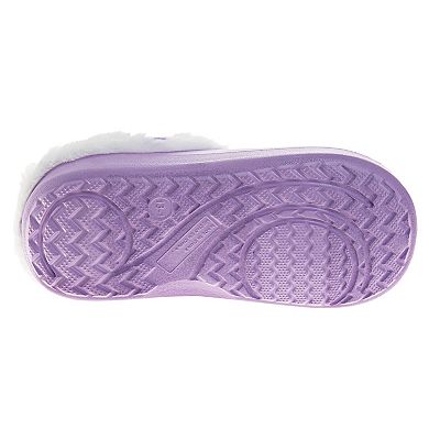 Disney’s Lilo & Stitch Little Kids Girls Fuzzy Fleece-Lined Clogs