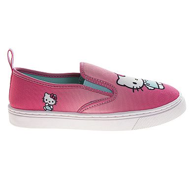 Sanrio Hello Kitty Slip-On Little Kids Girls Casual Sneakers