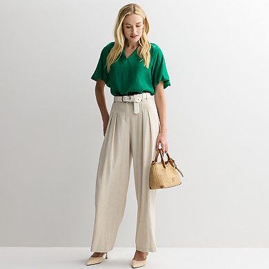 Women's Nine West Balloon Sleeve Pop Over Top