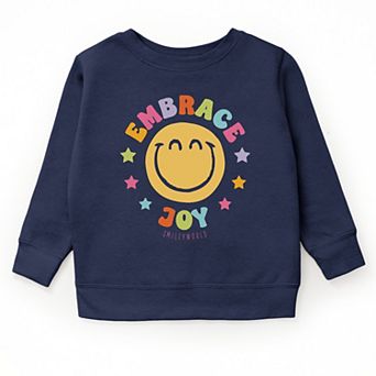 SmileyWorld Embrace Joy - Youth Graphic Sweatshirt