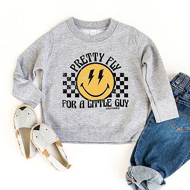 SmileyWorld Pretty Fly For A Little Guy - Toddler Graphic Sweatshirt