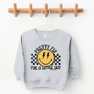 SmileyWorld Pretty Fly For A Little Guy - Toddler Graphic Sweatshirt