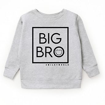SmileyWorld Big Bro Square - Youth Graphic Sweatshirt
