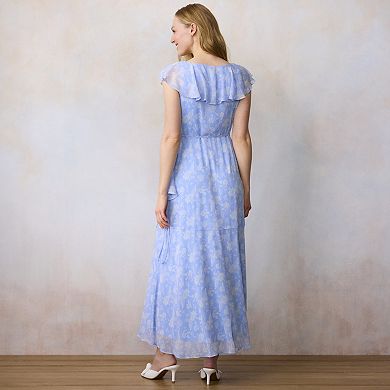 Women's LC Lauren Conrad Ruffle Wrap Maxi Dress