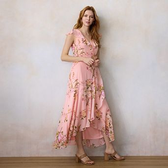 Women's LC Lauren Conrad Ruffle Wrap Maxi Dress