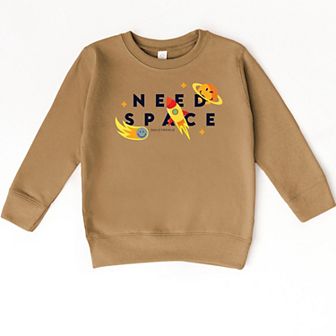SmileyWorld Need Space - Toddler Graphic Sweatshirt