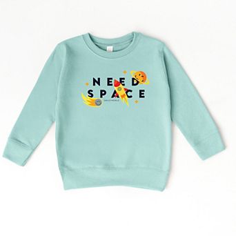 SmileyWorld Need Space - Toddler Graphic Sweatshirt