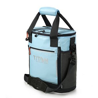 Titan 20-Can Cooler Tote with Ice Walls