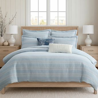 Levtex Home Clayton Stripes Duvet Cover Set