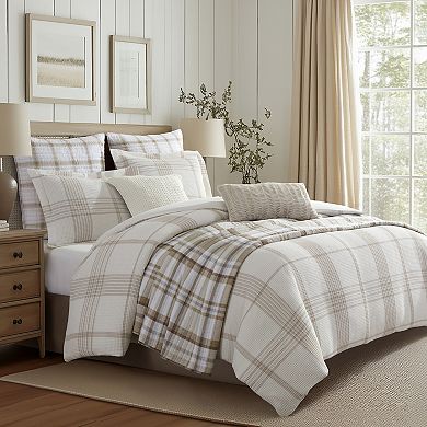 Levtex Home Windowpane Plaid Duvet Cover