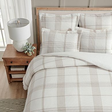 Levtex Home Windowpane Plaid Duvet Cover