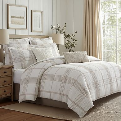Levtex Home Windowpane Plaid Duvet Cover