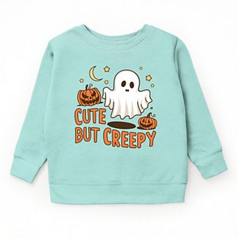 Cute But Creepy Ghost - Youth Graphic Sweatshirt
