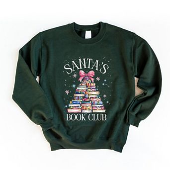 Santa's Book Club - Women's Sweatshirt