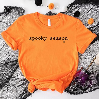 Spooky Season Typewriter - Women's Short Sleeve Graphic T-Shirt