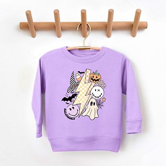 SmileyWorld Lightning Bolt Halloween - Toddler Graphic Sweatshirt