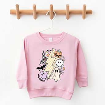 SmileyWorld Lightning Bolt Halloween - Toddler Graphic Sweatshirt